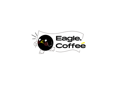 Eagle Coffee branding - illustration