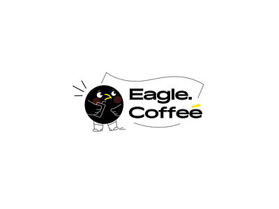 Eagle Coffee branding - illustration branding graphic design logo motion graphics