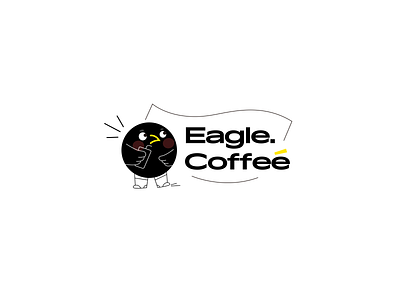 Eagle Coffee branding - illustration