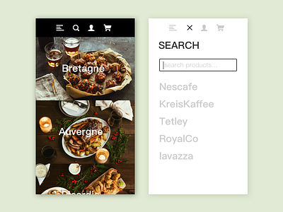 #Exploration | Food App android app clean coffee feed food ios iphone material simple sketch user