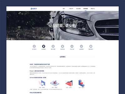 secondary page art delete design edit financial isometric product ui ux web website