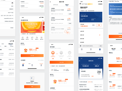 Financial app interface app financial sketch ui user interface