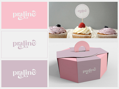 Praline logo design