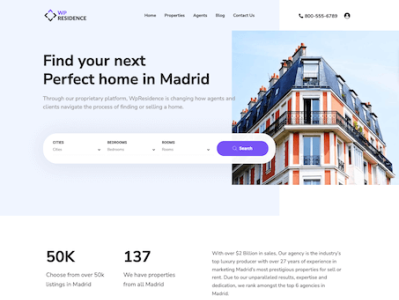 Real Estate WordPress Website Design