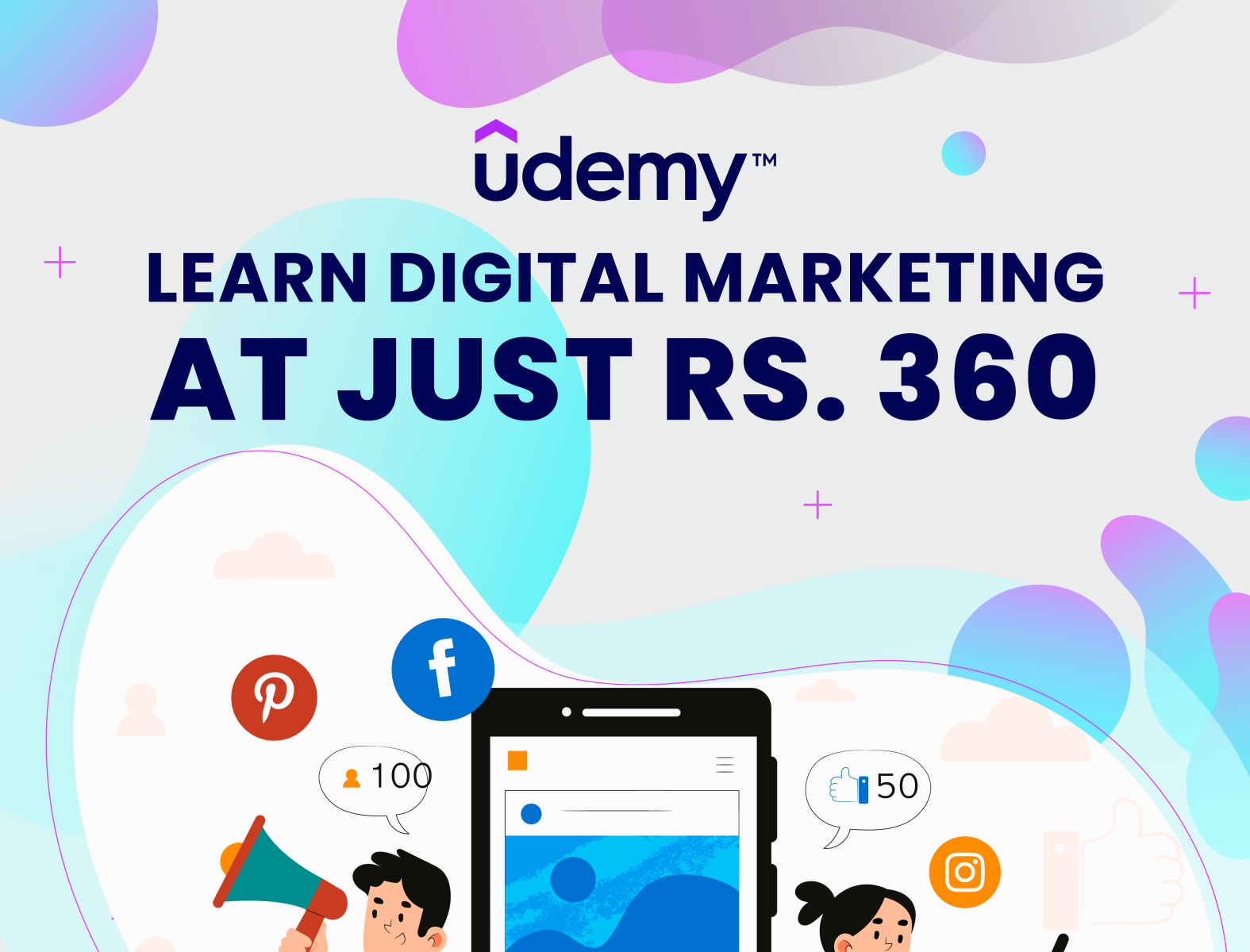 Social Media Post for Udemy by Vinti Malik on Dribbble