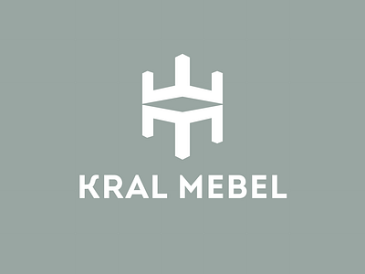 Kral Mebel / King Furniture logo concept branding design furniture furniture logo king furniture king logo logo logotype logotypes