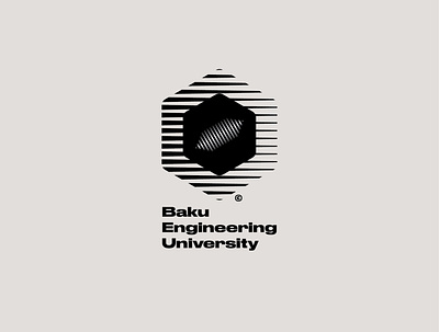 Logo concept for Baku Engineering University branding design font graphic design graphicdesign logo logotype typeface ui vector