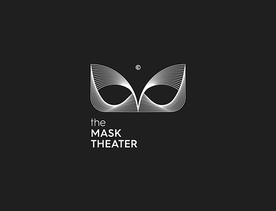 Logo concept for the Mask Theater branding design font graphic design graphicdesign logo logotype vector