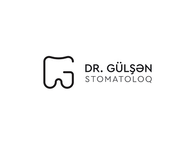 Logo for Dr. Gulshan. branding dental dental logo dentist dentist logo design drgulshan illustration logo