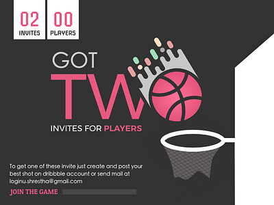 Invitation for players