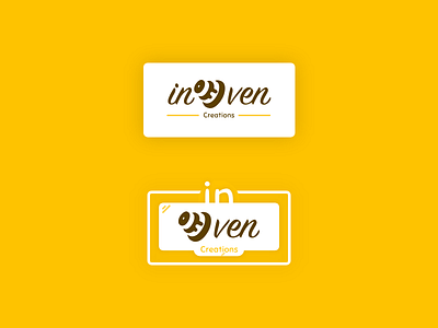 inOven Logo bakery creations design inoven logo