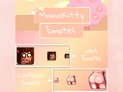 MomoKitty98's Twitch Emotes