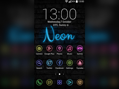 Neon Icons