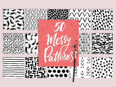 50 Messy Patterns