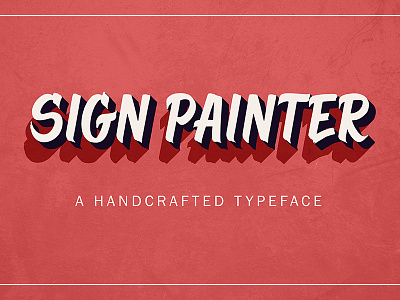 Sign Painter Typeface