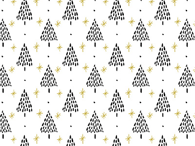 Christmas Trees: Objects And Patterns background children christmas decoration holidays object pattern print seamless shape tree winter