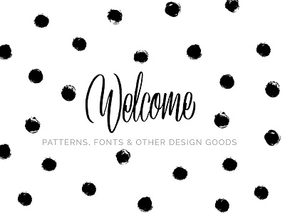 Creative Market is open again! apparel banner fabric font hand drawn lettering pattern seamless textile typography