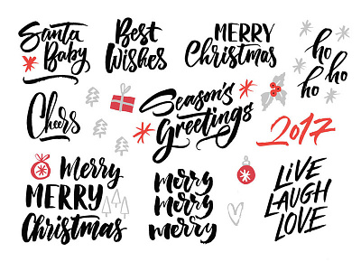 Christmas Overlays background calligraphy christmas decoration holidays lettering overlay photo overlay print quote shape typography