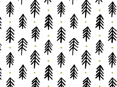 Christmas Trees: Objects And Patterns background children christmas decoration holidays object pattern print seamless shape tree winter