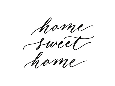 Home Sweet Home art baby cute illustration lettering nursery overlay pattern print seamless surface vector