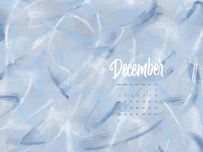 Free Desktop Calendar (December 2017)