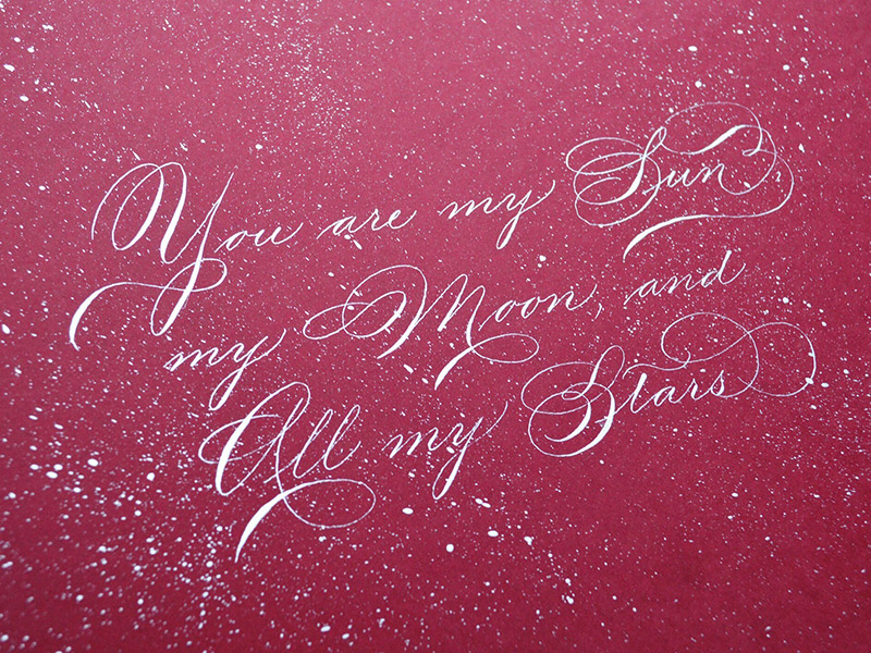 You Are My Sun My Moon And All My Stars By Svetlana Postikova On Dribbble