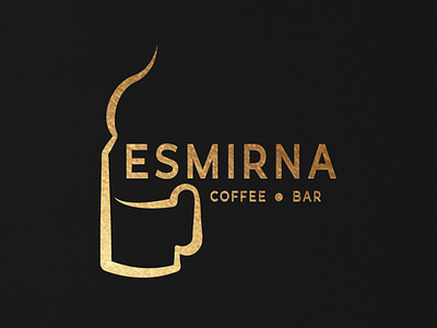 Esmirna branding design illustration logo typography