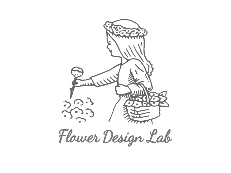 Flower Design Lab illustration logo