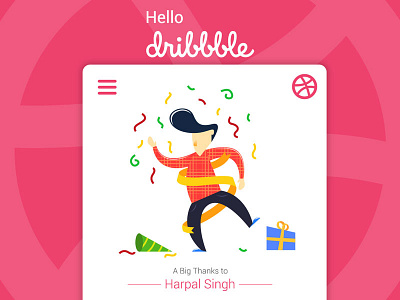 Dribbble Thanks