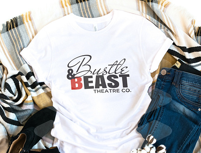 Bustle & Beast Theatre Co. Logo Design apparel branding graphic design logo logo designer logos tshirt design