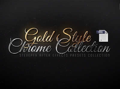 GOLD TITLES IN ONE CLICK! after effect mogrt motiongraphics project style titles