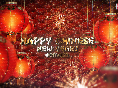 After Effects Template Chinese New Year asian chinese corporate greetings holiday lanterns magical new year 2020 opener oriental party red titles wishes