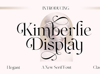 Kimberlie Display 50% Discount 3d animation app art branding design graphic design icon illustration illustrator logo logo design minimal mobile motion graphics typography ui ux vector web