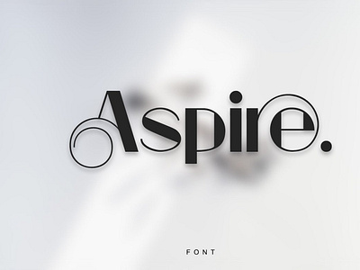 Aspire Typeface