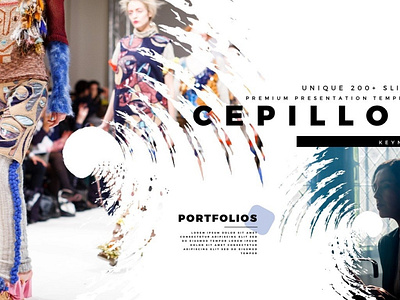 CEPILLO Premium Keynote Template