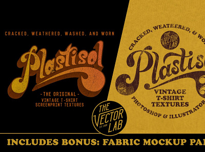 Plastisol 1&2 T-Shirt Texture Bundle 3d animation app branding design graphic design icon illustration logo motion graphics typography ui ux vector