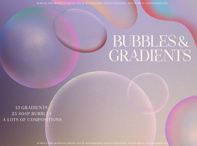 Bubbles & Colorful Gradients 3d animation app background branding bubbles colorful colorful gradients design gradients graphic design icon illustration logo motion graphics ui website designs