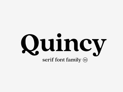 Quincy CF: vintage serif font family 3d animation app branding design font family graphic design icon illustration logo motion graphics serif font ui vintage serif