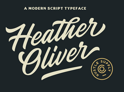 Heather Oliver Script 3d animation branding brush fonts calligraphy fonts cursive fonts design graphic design heather oliver script icon illustration lettering fonts logo logo fonts motion graphics signature fonts vector vintage fonts vintage typography wedding fonts