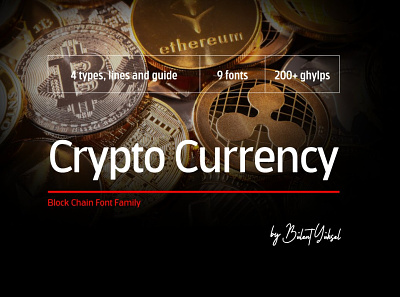 CRYPTOCURRENCY FONT 3d animation bitcoin bitcoin icon block chain block fonts branding coins icon cryptocurrency currency symbol design graphic design icon icon fonts illustration logo money font motion graphics stamp fonts vector