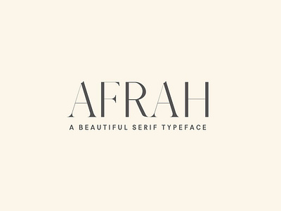 Afrah Serif Font Family Pack