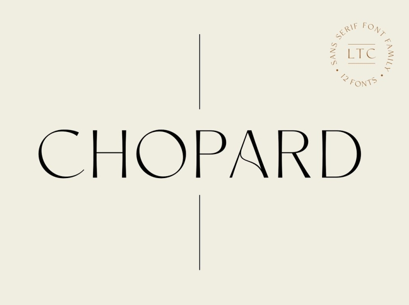 Chopard Font family by Bro ther on Dribbble