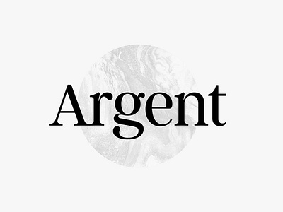 Argent CF: expressive serif fon