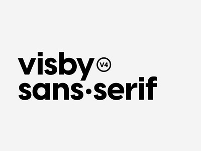 Visby CF Geometric Sans Font ver.4