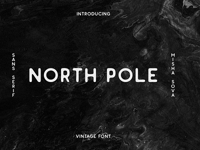 North Pole Font