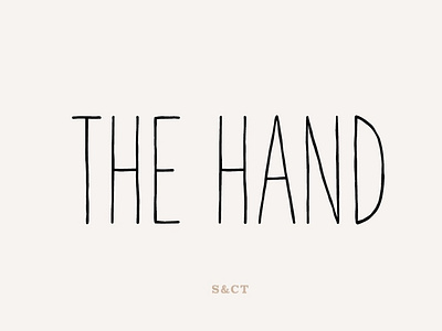 The Hand Font Collection (7 fonts)