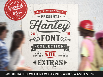 Hanley Font Collection 3d animation block fonts branding cool fonts cursive fonts design graphic design hanley font collection hipster fonts icon illustration lettering fonts logo logo branding logo fonts motion graphics retro fonts vector vintage fonts