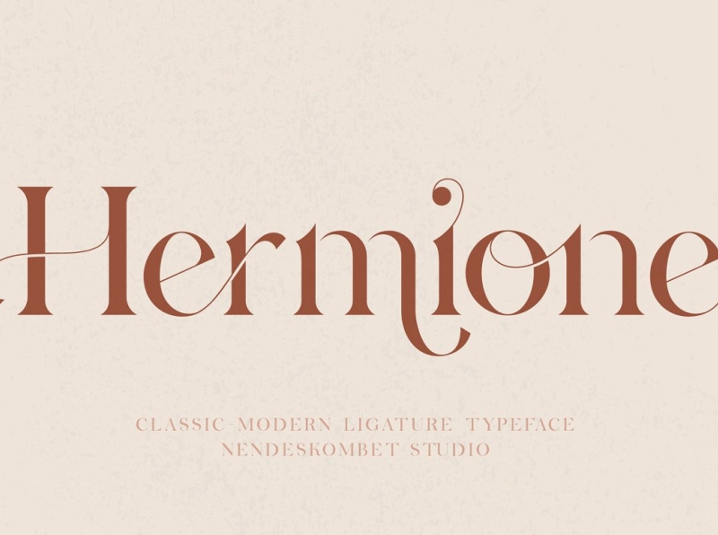 Hermione Classic-Modern Typeface by Bro ther on Dribbble