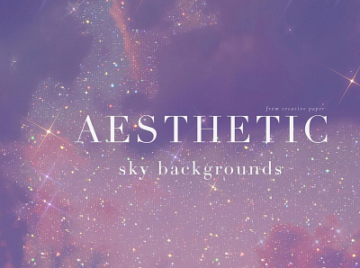 Aesthetic Sky Backgrounds 3d aesthetic background aesthetic pattern aesthetic sky animation branding clouds texture colorful pattern design galaxy background galaxy textures glitter texture graphic design icon illustration logo motion graphics sky backgrounds sunset landscape vector