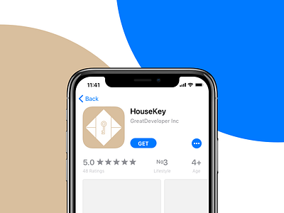 Real Estate App Icon - Daily UI #005 app icon app store dailyui iphone x minimal real estate sketch ui